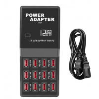 12-port smart charging station 5V  2.1A multi-port USB fast charging charger mobile tablet digital adapter