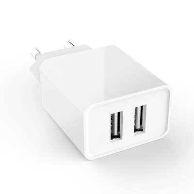 ce smart charger 12W 2.4 amp dual usb wall charger