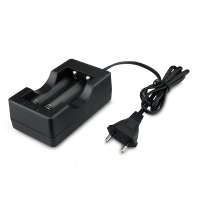 European standard 18650 battery dual bay charger