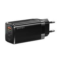 USAMS 2020 New design 65w GanType C PD3.0 Fast Charging Power Delivery GaN Charger for MacBook