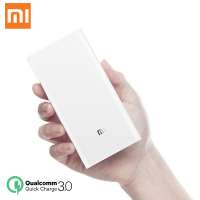 Original Xiaomi Power Bank 20000mAh Portable Charger for iPhone Xiaomi External Battery Support Dual USB QC 3.0 Powerbank 20000